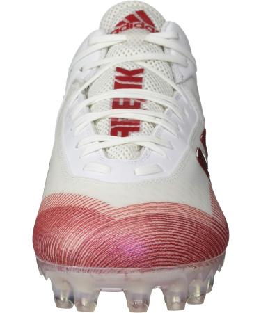 adidas Men's Freak Carbon Football Shoe 13 - White/Team Power Red/Red - Buy Online on GoSupps.com