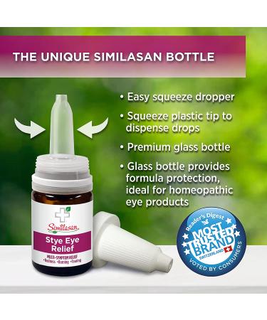 Similasan Stye Eye Relief Drops - 0.33 oz (Pack of 3) | Soothing Eye Care - Buy Online on GoSupps.com