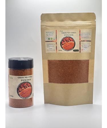 Extra Hot Chilli Powder Nigeria Ata Ijosi Ata Were Ata Gigun Ground Chilli 100g (100g Bottle) - Buy Online on GoSupps.com