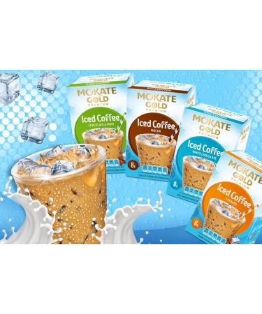  Mokate Mokate Gold Ice Coffee Drink Caramel 120g Box of 8 Bags - Buy Online on GoSupps.com