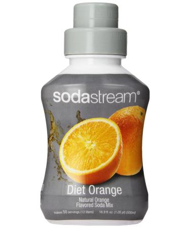 SodaStream Diet Orange 500ml-Makes 12-litres of Soda Orange 16.9 Fl Oz (Pack of 1)