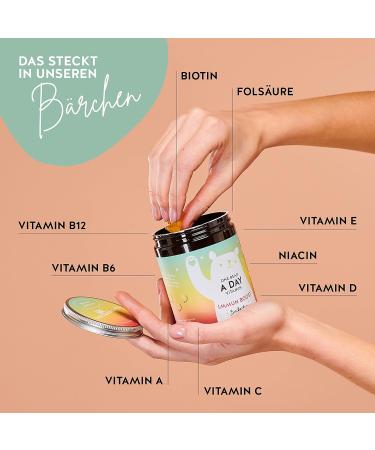 Delicious Sugar-Free Multivitamin Gummy Bears for Immune Support - A-Z Immune Complex (90 Pieces) - Bears with Benefits - Buy Online on GoSupps.com