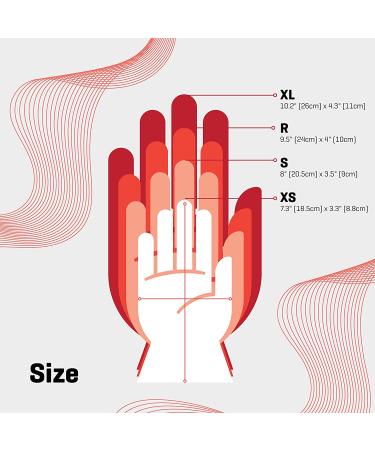 X-Small Kids Moisturizing Gloves - Premium Quality for Eczema and Sensitive Skin (7 Pairs) - Buy Online on GoSupps.com