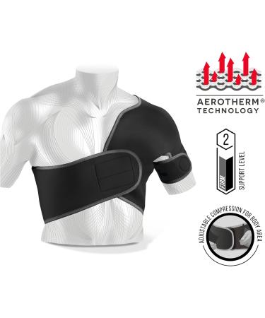 PERFORMANCE HEALTHCARE Vulkan Classic Half Left Shoulder Support Small Shoulder Support for Rotator Cuff Injuries AC Joint Support and Luxury Shoulder Strap for Men and Women Tooth Clip - Buy Online on GoSupps.com