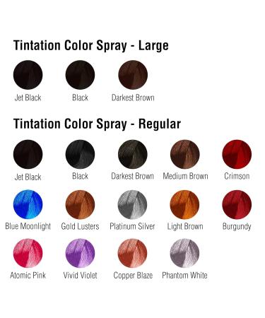 KISS Temporary Hair Color Spray - One Day Instant Fast-Drying Washable Hair Dye for Halloween Party DIY Cosplay Hair Styling (Vivid Violet) - Buy Online on GoSupps.com