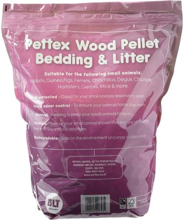 Pettex Small Animal Wood Pellet Bedding and Litter 5L - Buy Online on GoSupps.com