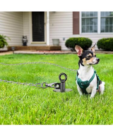 Lifeswell Dog Binders & Staplicids - 30ft Kausproof Stainless Steel Chains & 15in Robust Anchors for Dogs up to 125lbs - Durable Outdoor Solution - Buy Online on GoSupps.com