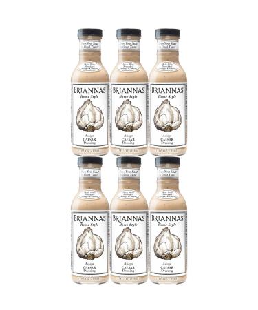 Briannas Asiago Caesar Salad Dressing 355ml - Pack of 6 - Buy Online on GoSupps.com