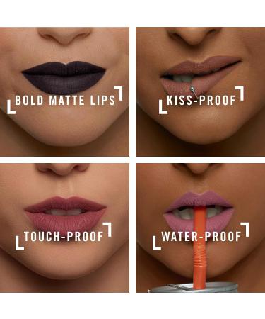 Rimmel Magnif' Lethal Kiss Lipstick - Long-Lasting Matte Formula - Buy Online on GoSupps.com
