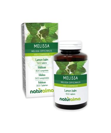 Melissa (Melissa officinalis) leaves Naturalma - 150 g - 300 tablets - Food supplement - Natural and Vegan