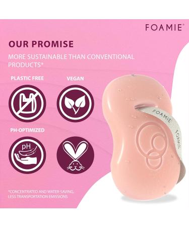 Foamie Conditioner Bar Hibiskiss I Solid conditioner for dry hair I Plastic free I 45 grams - Buy Online on GoSupps.com