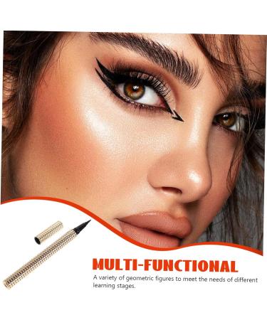 FOYTOKI Eyeliner Eye Pencil Liner Eye Liner Pen Women Makeup Tool Liquid Eye Liner Plastic Golden - Buy Online on GoSupps.com