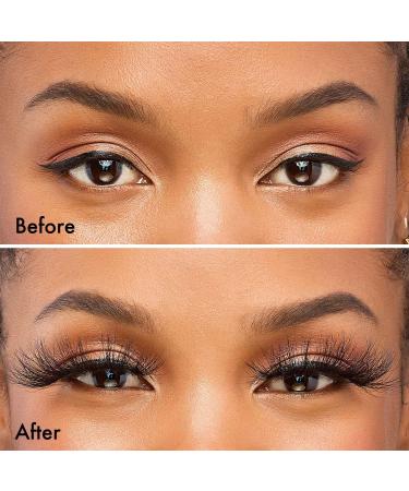 i-ENVY Luxury Mink Collection False Eyelashes - 100% Real Mink Glamorous 3D Multi-Curl Lashes (2 Pack) for Maximum Fluffiness - Shop Internationally - Buy Online on GoSupps.com