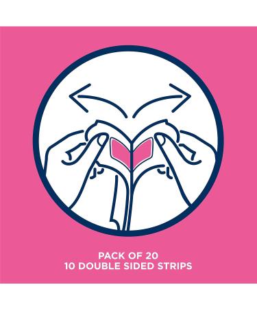 Veet Face Precision Wax Strips with Shea Butter & Berry Fragrance - 20 Strips - Buy Online on GoSupps.com