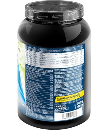 Ironmaxx 100% Whey Protein Powder - Pistachio Coconut 900g | Low Sugar Water-Soluble Whey Protein | Available in Multiple Flavors for International Shipping - Buy Online on GoSupps.com