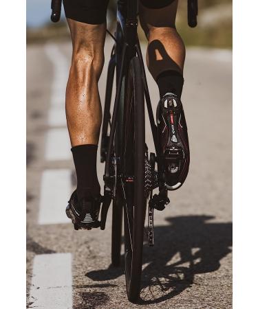 LOOK KEO Grip Cycling Cleats w/ Memory Positioner - Anti-Slip TPU Surface - Gray Color - 4.5 Angular Freedom - Buy Online on GoSupps.com