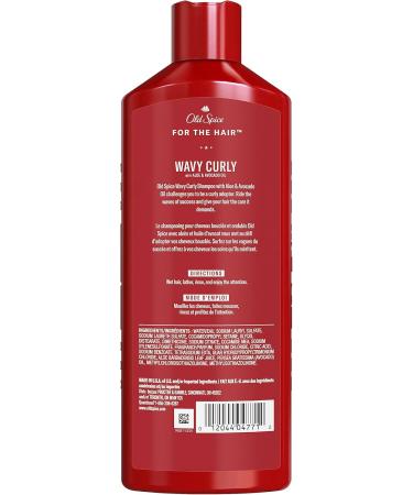 Old Spice Wavy Curly Shampoo with Aloe & Avocado Oil 13.5 fl oz/400 mL Shampoo (400 mL) - Buy Online on GoSupps.com