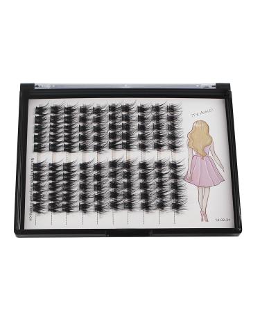 Bodermincer 3D Effect Eyelash Extension Glue - Thick Segmented Individual Eyelashes (12MM) | Professional Makeup & False Lashes for Stunning Beauty - Buy Online on GoSupps.com