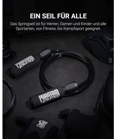 Phantom Skipping Rope - Perfect for Sports Fitness Strength Training Martial Arts & Boxing | Shop Now for Adults - Buy Online on GoSupps.com