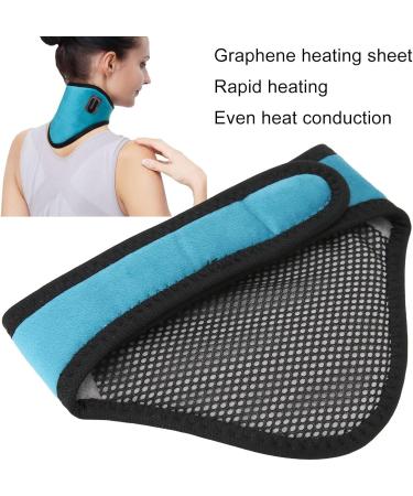 Neck Heating Pillow | Adjustable Portable USB Heated Bandage for Pain Relief & Stiffness | Soft Micro-Samt - Buy Online on GoSupps.com