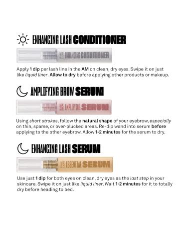 Babe Original Triple Threat Mini Set: Lash Essential Serum, Enhancing Conditioner, Brow Amplifying Serum - 3 Pack - Buy Online on GoSupps.com