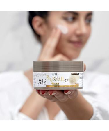 Victoria Beauty Snail Cream with Argan Oil - Nourishing Body Cream for the Whole Family (200 ml) | Hydrate & Rejuvenate Skin - Buy Online on GoSupps.com