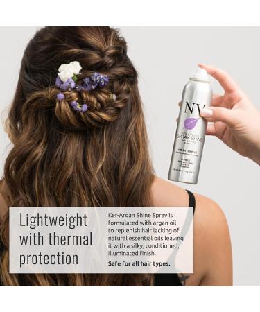 Ker-Argan Shine Spray Add Incredible Shine Eliminate Frizz & Control Humidity Keratin Collagen & Argan Oil Infused To Repair Restore 4 Oz - Buy Online on GoSupps.com