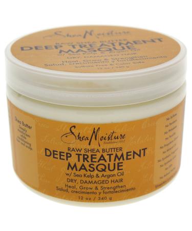 Shea Moisture Raw Shea Butter Deep Treatment Masque  12 Ounce