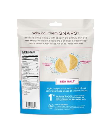 34 Degrees Crisps Variety Pack - Sea Salt, Everything, Umami | Thin, Light, Crunchy & Gluten-Free Chickpea Snack - 3 Pack (3.2 oz each) - Buy Online on GoSupps.com