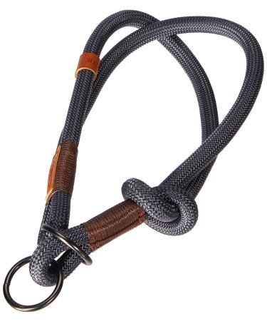 Trixie Zug-Stop Hundehalband Be Nordic L-XL dark gray / brown-comfortable dog collar for large & very large dogs with train limitation-robust & elegant-17291 dark gray / brown L-XL - Buy Online on GoSupps.com