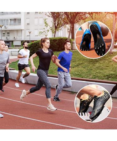 JULMELON 120PCS 1/4 Stainless Steel Track Cross Country Spikes | Golf Shoe Spikes with Wrench - Sprint Sports Short Running Shoes - Buy Online on GoSupps.com