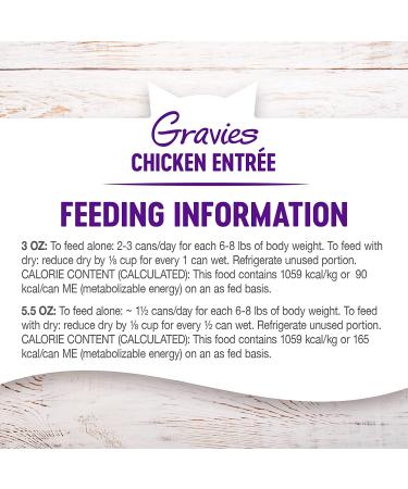 Wellness Complete Health Grain-Free Chicken Gravies Wet Cat Food - 3 oz (Pack of 12) | Natural, Healthy, Adult Formula with No Wheat, Corn, Artificial Flavors, Colors, Carrageenan, or Preservatives - Buy Online on GoSupps.com