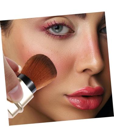 FOMIYES professional makeup fashion blush brush cosmetics brush powder brush paint highlight 2.7*2.7cm Golden - Buy Online on GoSupps.com
