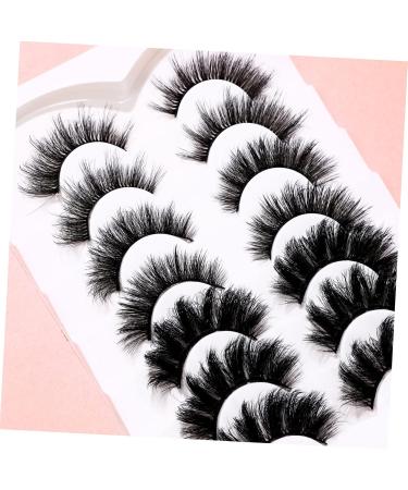 minkissy 7 Pairs Eyelashes Fake Eyelash Manga Lashes Cluster Natural Look Wispy Fake Eye Lashes Realistic Lashes Bulk Clear Lash Band Fake Lashes False Lashes Fiber 3d Accessories Fluffy - Buy Online on GoSupps.com