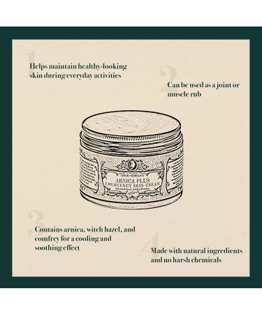 Napiers Arnica Plus Emergency Skin Cream with Witch Hazel and Comfrey - Soothing Skin Cream for Active People - 100ML - Buy Online on GoSupps.com