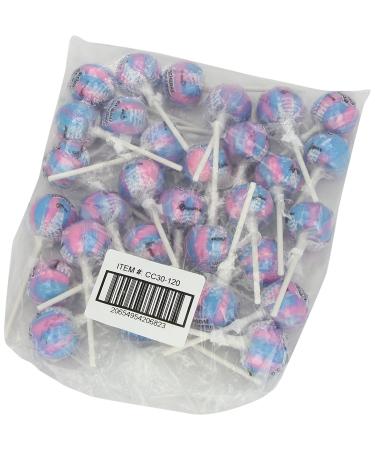 Original Gourmet Lollipops - Cotton Candy Flavor - 30 Count, Multicolor - Buy Online on GoSupps.com