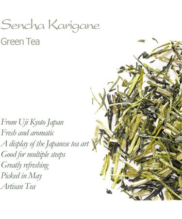 Kukicha Japanese Green Tea - Karigane Twig Tea From Japan - Carefully Blended With Sencha - Grade Karigane - 100g 100 g - Buy Online on GoSupps.com