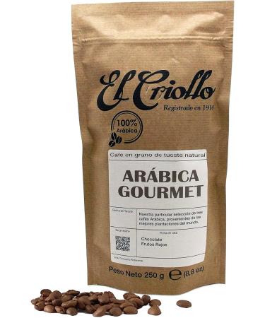 El Criollo Cafes Gourmet Arabica Coffee BEANS El Criollo 100 Natural Roasted Arabica Blend Specialty Coffee Pack of 4x250gr 1KG - Buy Online on GoSupps.com