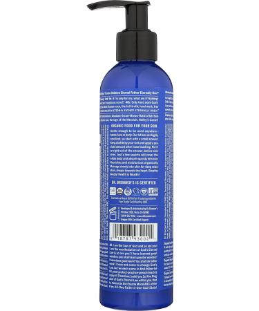 Dr. Bronner's Organic Peppermint Lotion 8 Fl Oz - Buy Online on GoSupps.com