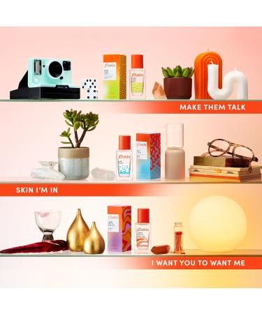 Jovan Make Them Talk Eau de Parfum 1.7 fl oz (Pack of 1) Notes of Osmanthus Musk and Lemon Unisex Fragrance Long Lasting Everyday Fragrance Travel Size Make Them Talk 1.7 Fl Oz (Pack of 1) - Buy Online on GoSupps.com