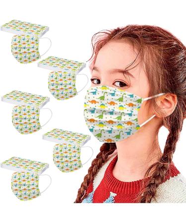10/50 Pcs Children's Disposable Mask Cartoon Cartoon Print Mouth Scarf With Melt Blown Face_Mask Kids Mouth Nose Protection 50pcs-f Kids - Buy Online on GoSupps.com
