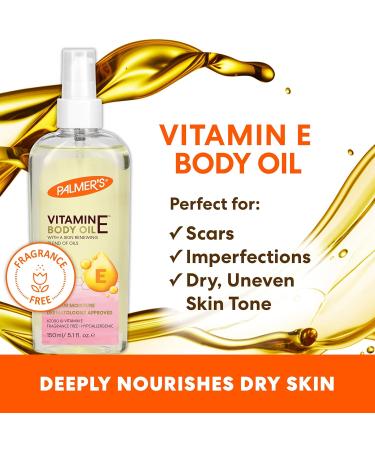 Palmer's Vitamin E Mom's Skin Healing Body Care Kit - Pregnancy & Postpartum Essentials: Body Oil Scar Serum & Concentrated Cream - Buy Online on GoSupps.com