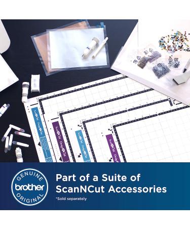 Brother ScanNCut Embossing Brass Metal Sheets - 2 Pieces for Custom Cards & Home Decor - Buy Online on GoSupps.com