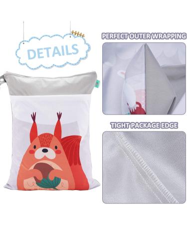 Seaur Waterproof Diaper Bag & Wet Bag - Ideal for Daycare Beach Pool & Fitness - 30x40cm Durable & Stylish - Buy Online on GoSupps.com