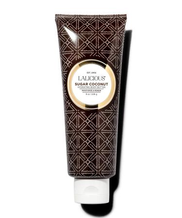 LaLicious Sugar Coconut Body Butter - Hydrating Body & Skin Moisturizing Cream with Whipped Shea Butter  Vitamin E  Cucumber Extract & Apricot Oil - No Parabens (8oz) Sugar Coconut 8 Ounce (Pack of 1) - Buy Online on GoSupps.com