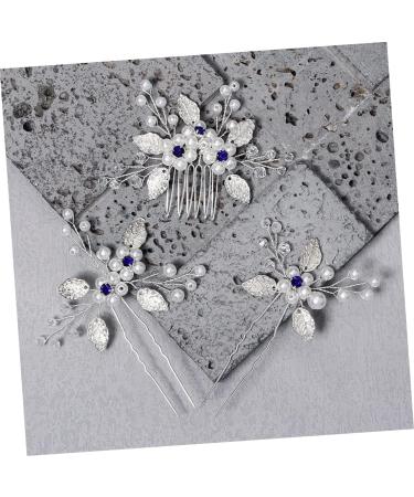FRCOLOR 2 Sets Bridal Wedding Comb Leaf Hair Comb Decorative Hair Combs Hair Clips Hair Pin Bridal Hair Fork Hair Comb for Women Beautiful Hair Accessories Hair High Headpiece - Buy Online on GoSupps.com