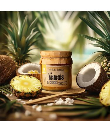  Quinta de Jugais 4 x 280g Jam Jars - Unique Flavours Pumpkin & Almond Fig & Nuts Pineapple & Coconut Peach - No Artificial Ingredients - Buy Online on GoSupps.com