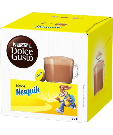  NESCAFE DOLCE GUSTO Nescaf Dolce Gusto Nesquik Chocolate Flavoured Beverage 3 Boxes of 16 Capsules (48 Capsules) - Buy Online on GoSupps.com