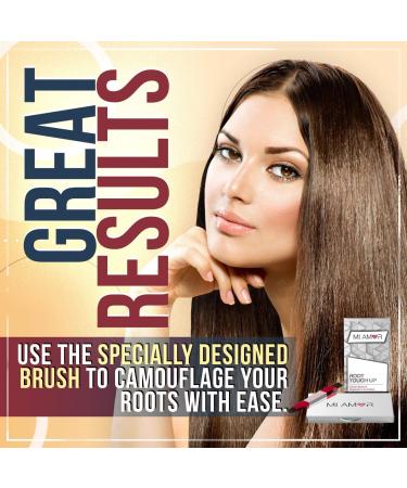 Premium Root Touch Up - Mi Amor | Fast Grey Hair Cover Up - Water-Resistant Light Brown - Extend Time Between Salon Visits - Buy Online on GoSupps.com