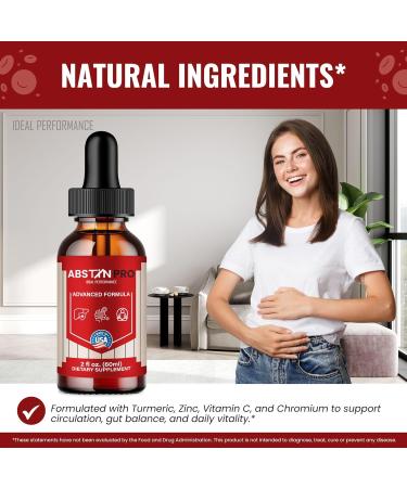 AbstinPro Drops Abstin Pro Dropper for Gut Health & Digestion Support Supplement All Natural Advanced Formula Liquid Drops Maintain Digestive Health & Comfort AbstinPro Reviews (5 Pack) - Buy Online on GoSupps.com